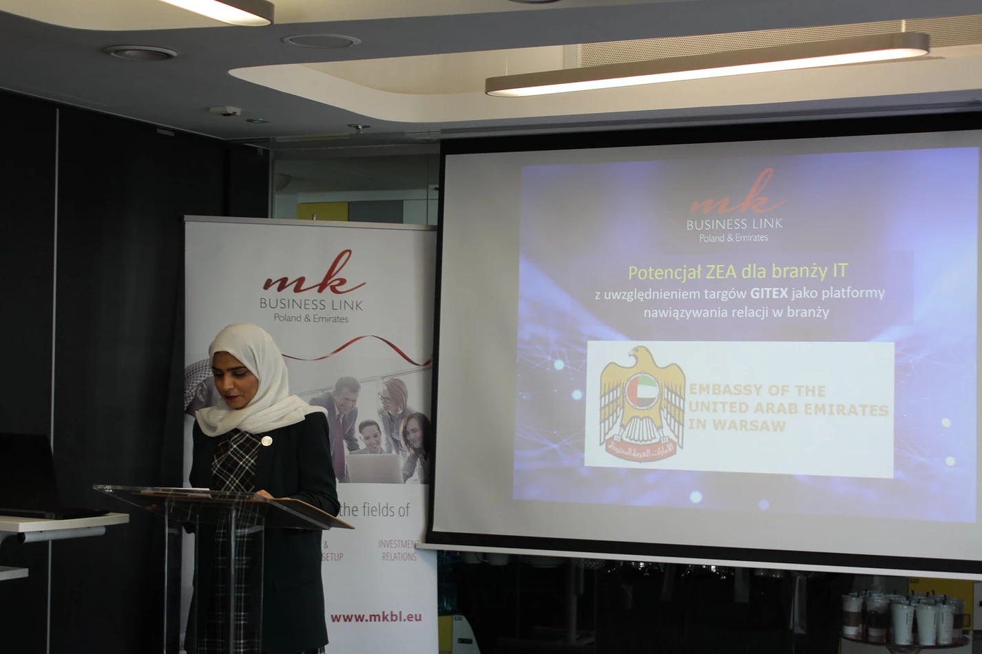MK Business Link na spotkaniu z firmami przed wyjazdem na GITEX
