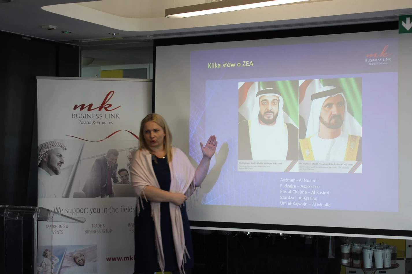 MK Business Link na spotkaniu z firmami przed wyjazdem na GITEX