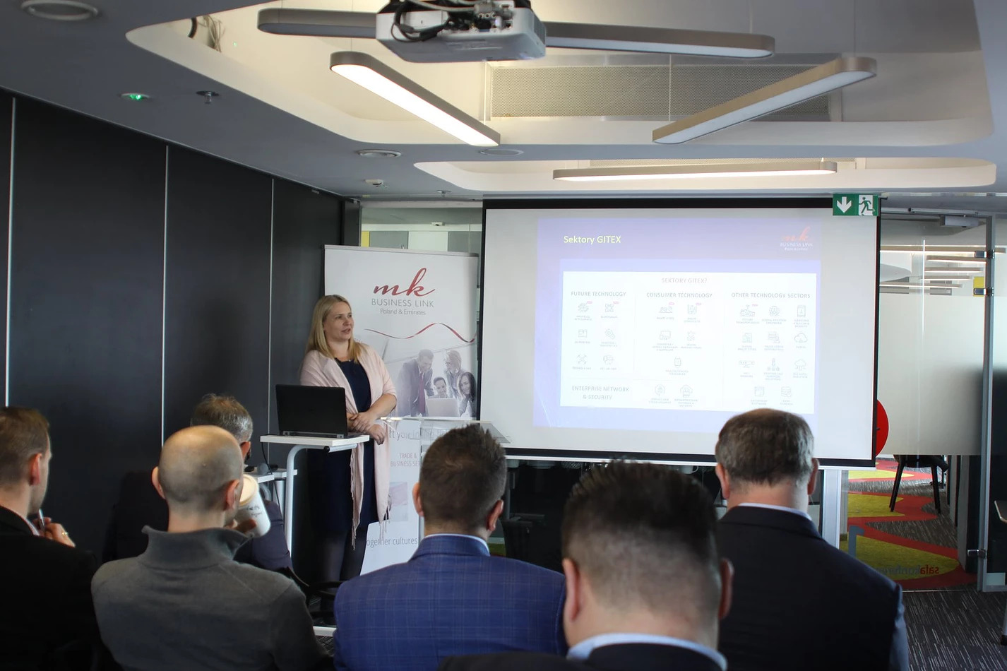 MK Business Link na spotkaniu z firmami przed wyjazdem na GITEX